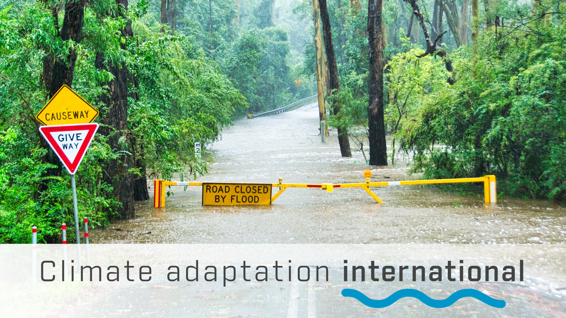 Webinar Climate adaptation: Harnessing data to make the water system more robust